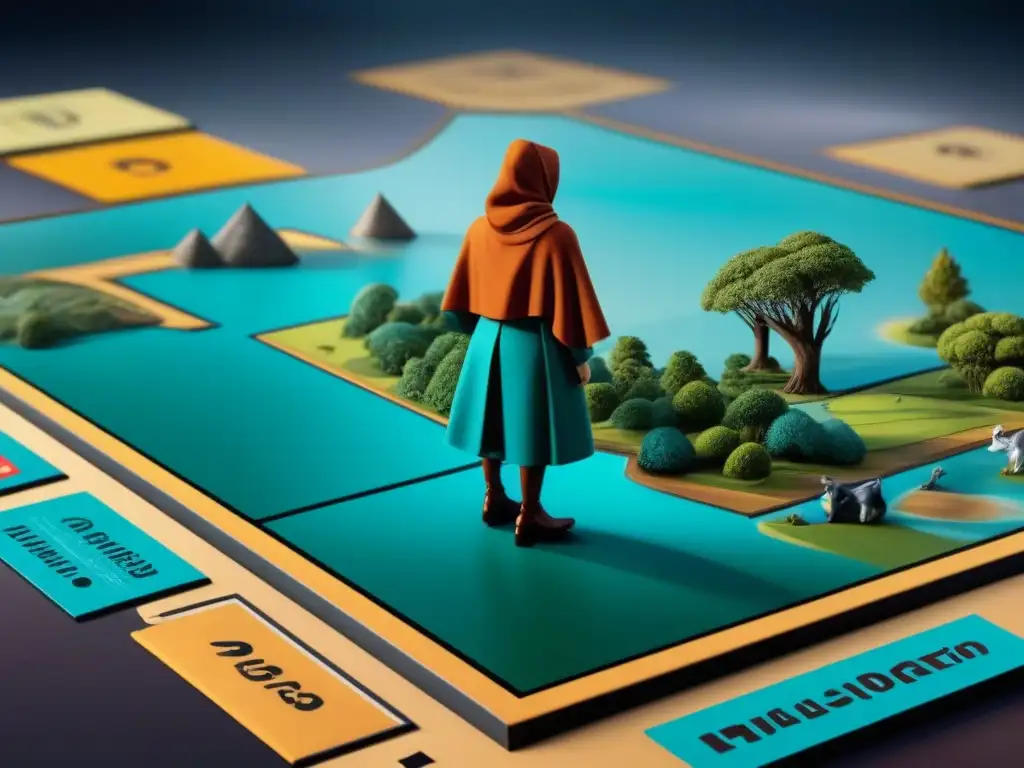 Tablero edición limitada: arte detallado y vibrante Un mundo de fantasía y estrategia en la edición exclusiva de un juego de mesa que agotan