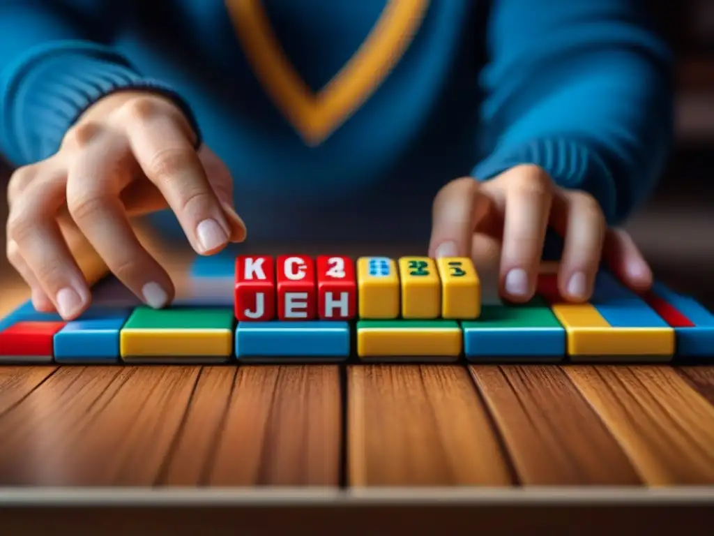 'Niños disfrutando de juegos de mesa educativos, resolviendo rompecabezas matemáticos con Rummikub Junior