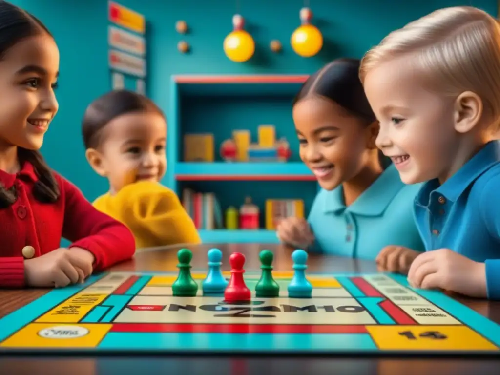 Niños disfrutan de Monopoly Junior, creando impacto en nuevas generaciones