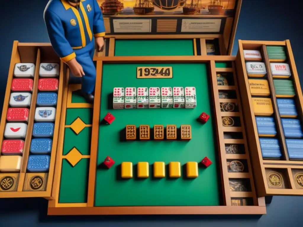 Puerto bullicioso con juegos mesa en importación/exportación, reflejo de la pandemia en la industria