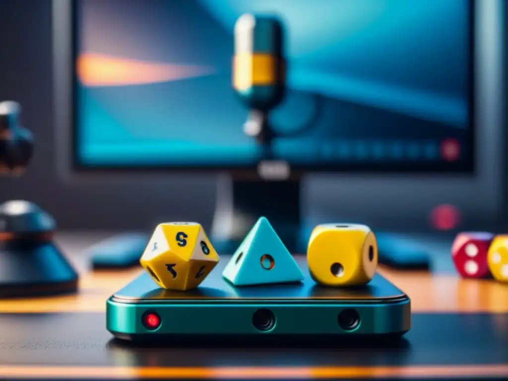 El setup de un streamer de juegos de mesa con consejos para streaming