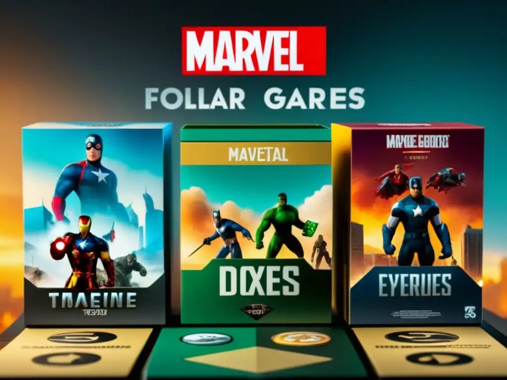 Un viaje visual a través de la evolución de los juegos de mesa Marvel en los 2000s