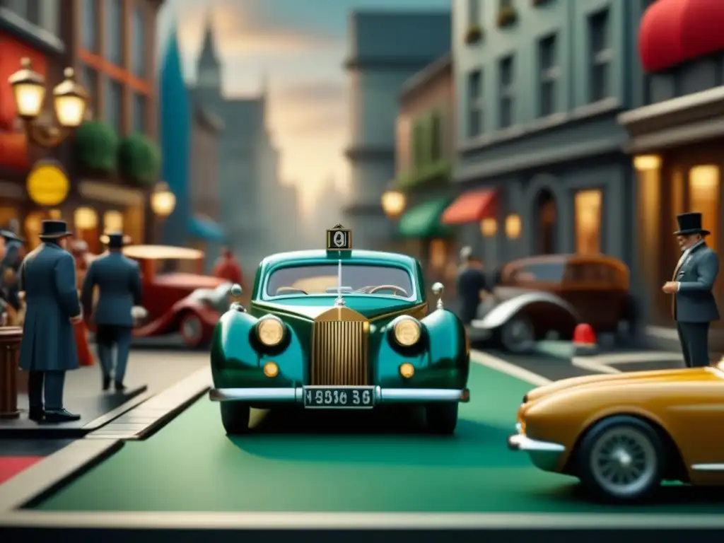 Vibrante adaptación cinematográfica del Monopoly con actores y equipo recreando las calles del juego de mesa