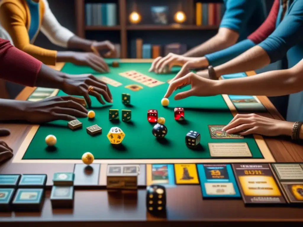 Un vibrante encuentro alrededor de juegos de mesa, con diversidad y emoción